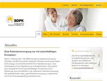 Tablet Screenshot of bdpk.de